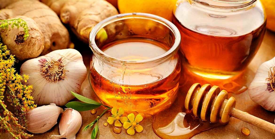 Мед и чеснок
