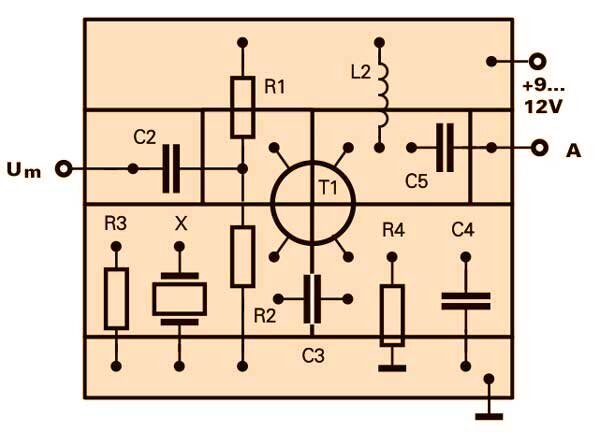 Пример монтажной платы