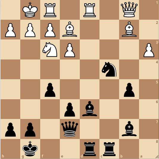 Ход чёрных. Как продолжить партию?