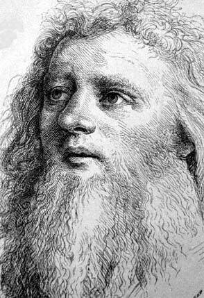Отец художника - Ганс (Ханс) Гольбейн старший (1465 — 1524), автопортрет