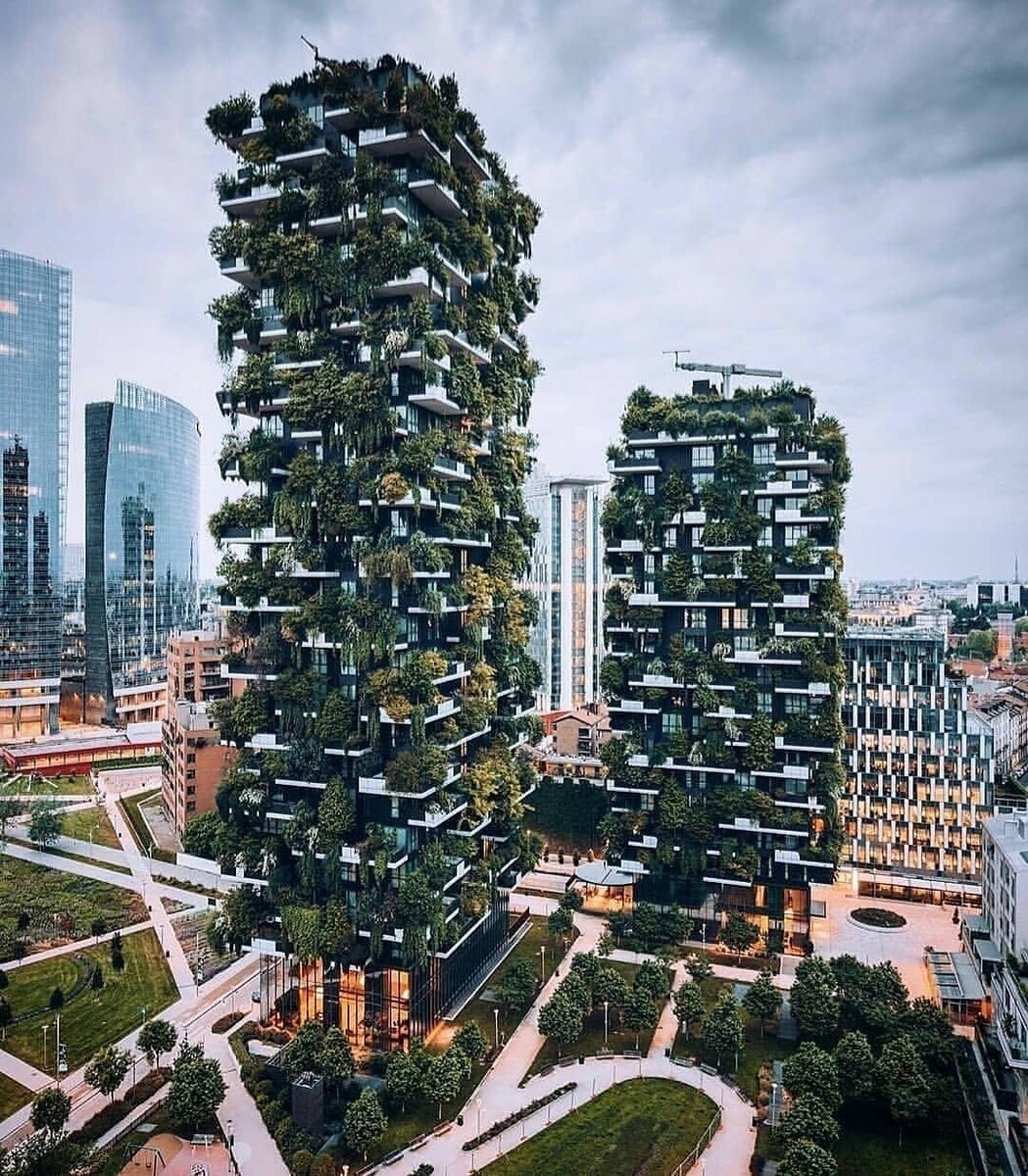 16 Bosco Verticale, Milan 2014 | Sity Sight | Дзен