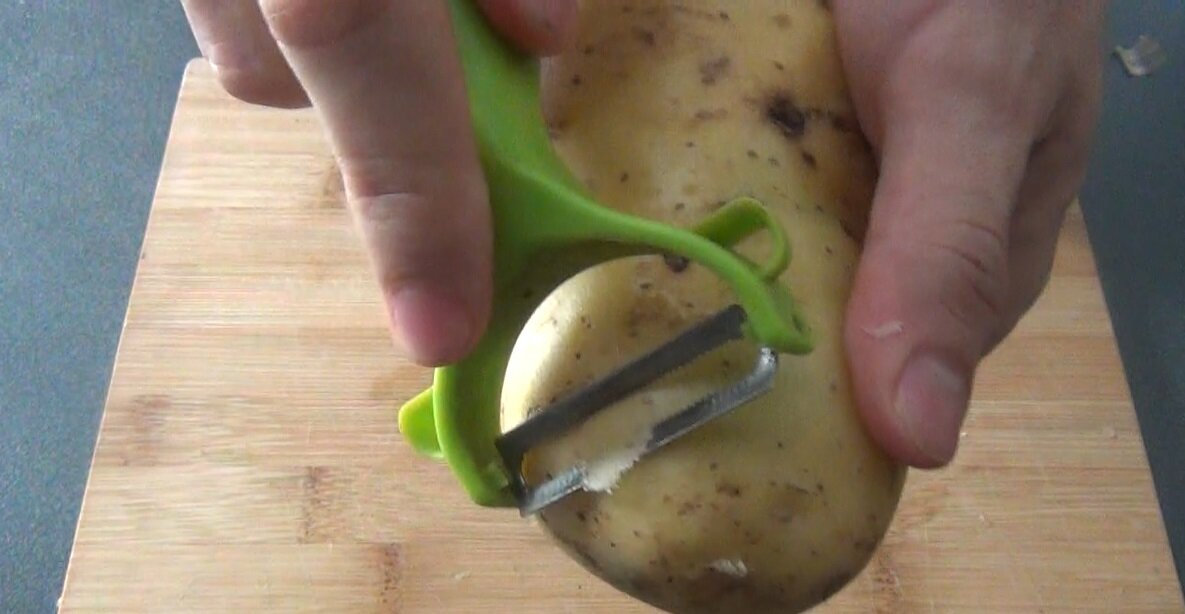 Жареный картофель: не пригорает, не прилипает к сковороде, не разваливается никогда