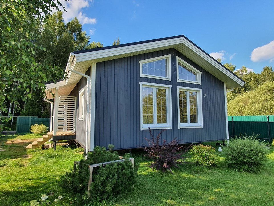 Вид построенного дома