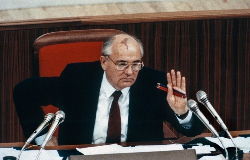 М.С.Горбачев в 1989 году