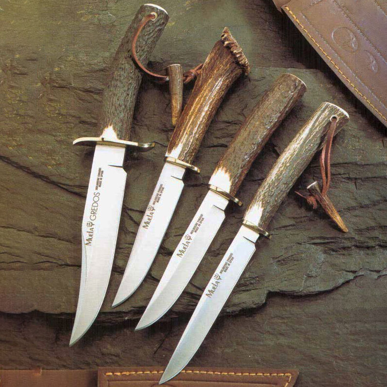 Ножи Muela с рукоятью из рога оленя