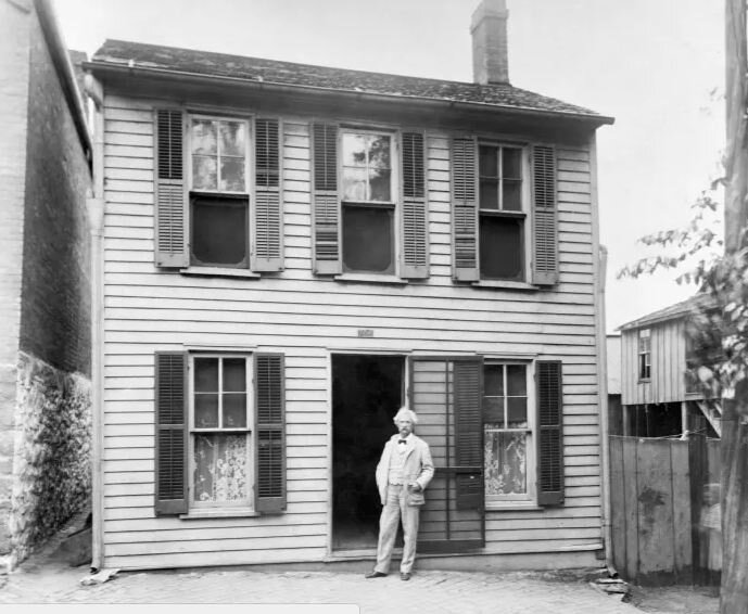 Дом Марка Твена в Ганнибале, штат Миссури