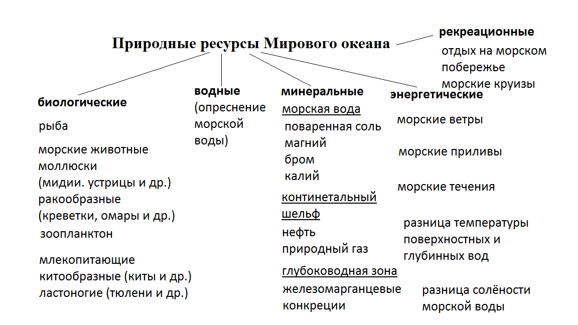 Природные ресурсы мирового океана это. Ресурсы мирового океана