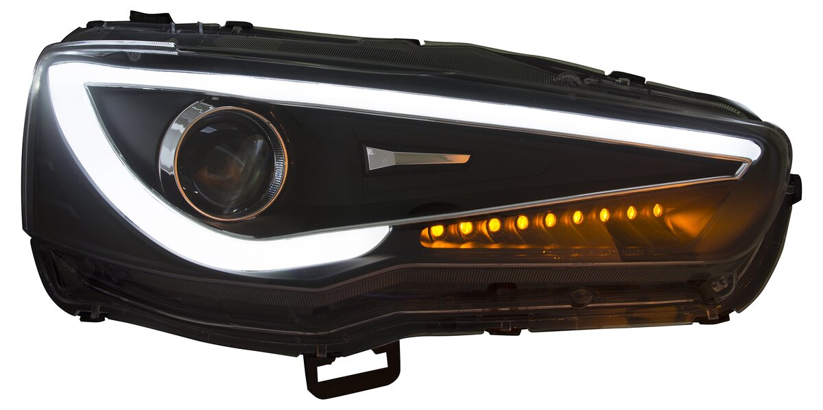 LED фары с бегающим поворотником