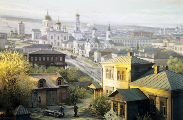 Симбирск времён Ульянова. Взято из интернета