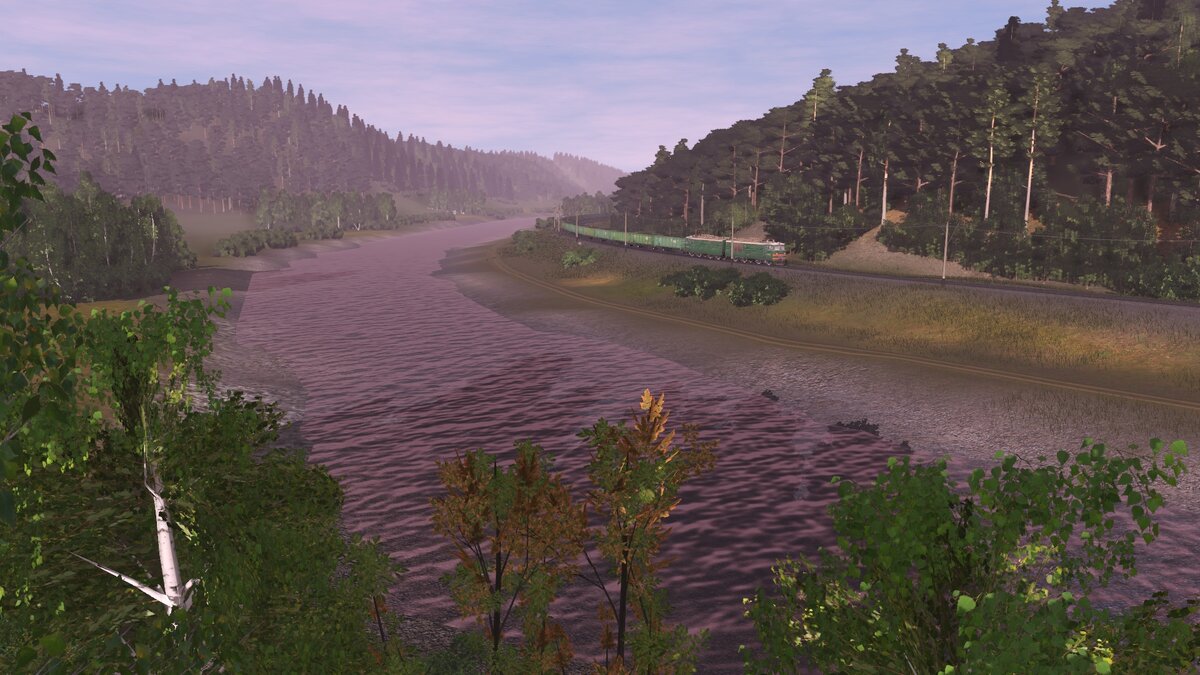 Один из самых красивых, как по мне, маршрутов в игре: Inzer - South Ural Mountains