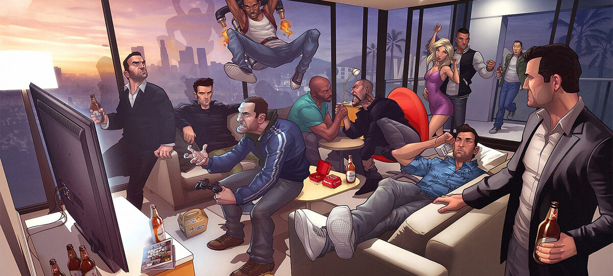 GTA ВСЕ ПЕРСОНАЖИ