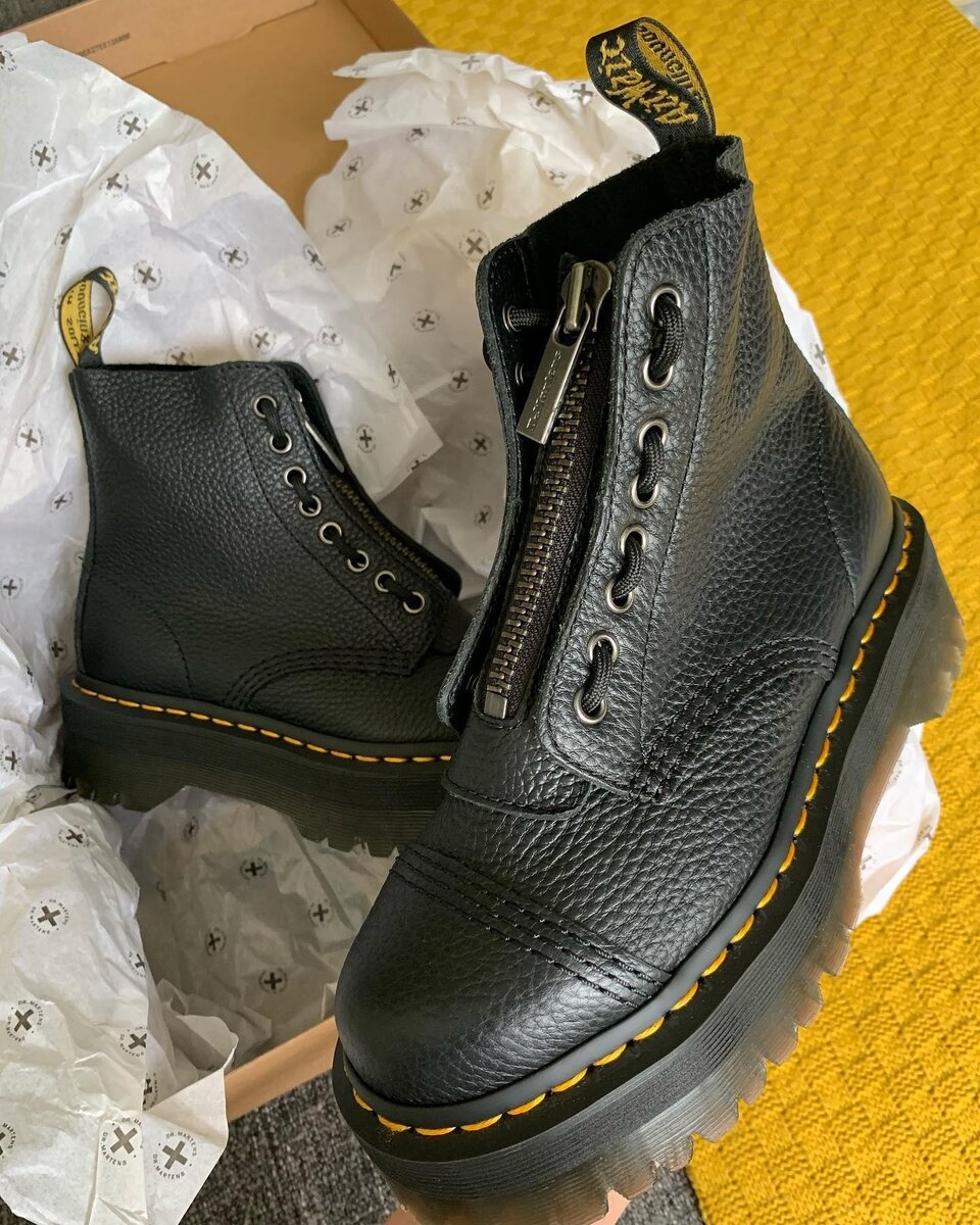 Ботинки Dr. Martens Sinclair Black Nappa 