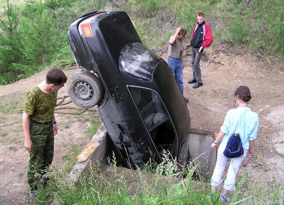 Авария картинки прикольные