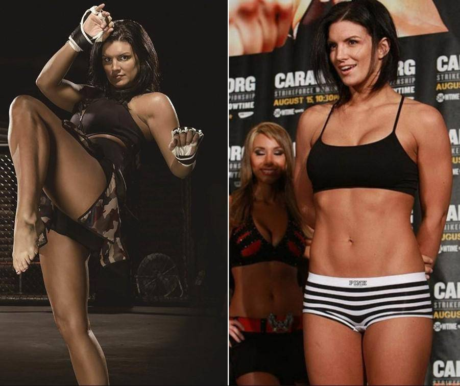 Gina Carano в ринге