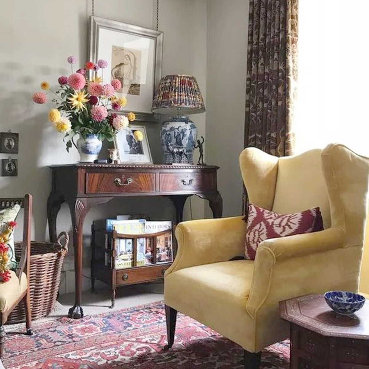 Интерьер в сельском английском стиле. Фото 2.