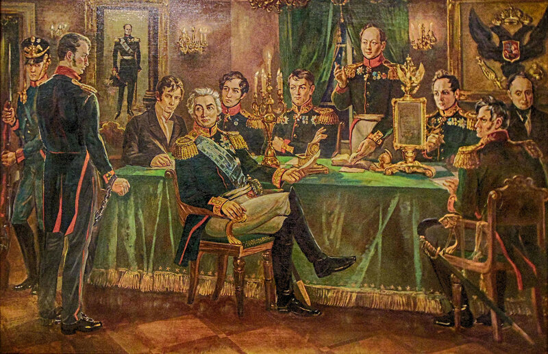 Допрос декабриста в Следственном комитете. Фото со свободного доступа 