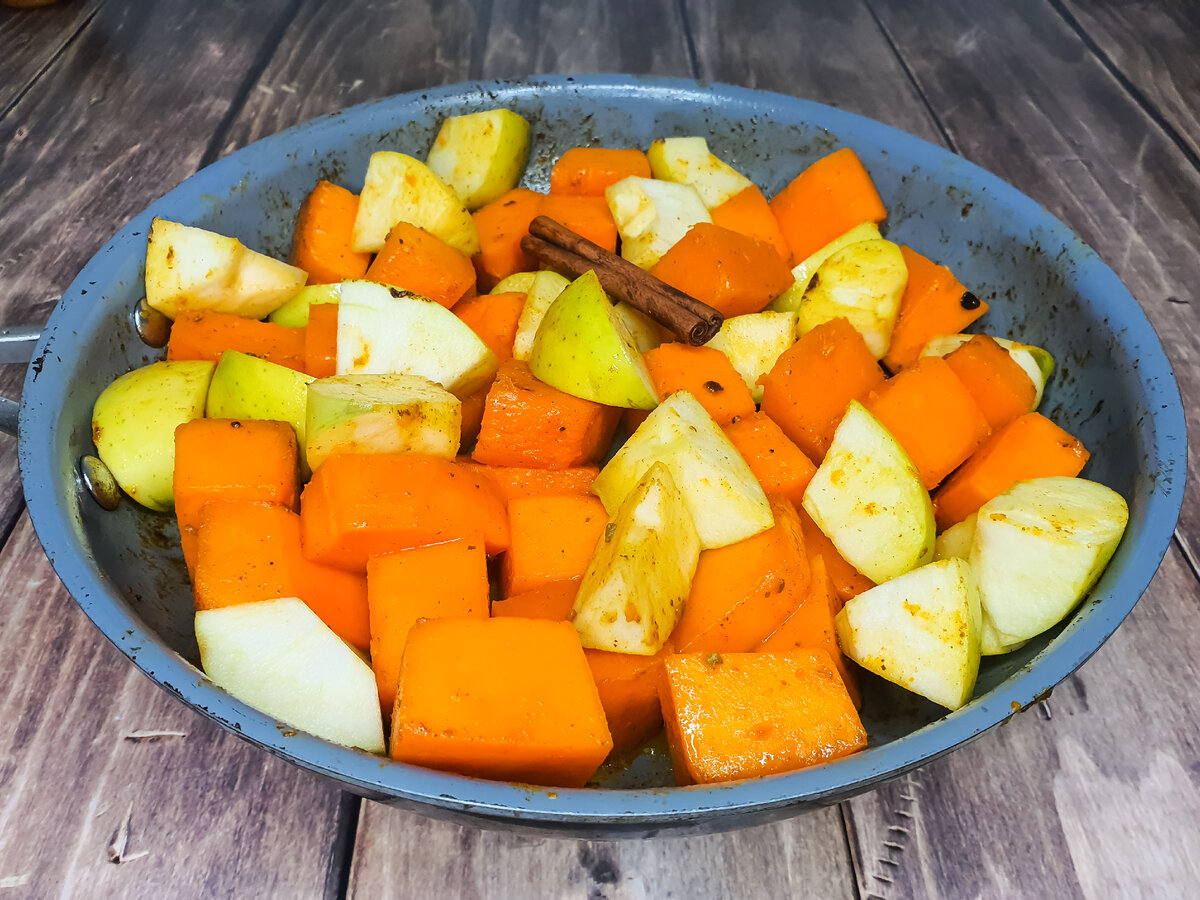 Тыква с куриной печенью – пошаговый рецепт приготовления с фото