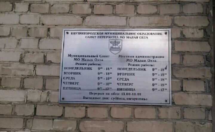 МО Малая Охта. Источник: Яндекс