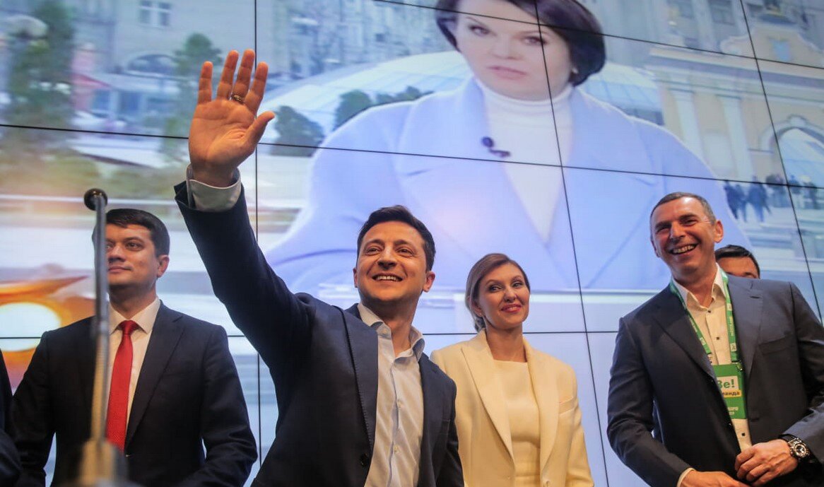 Зеленский стал президентом Украины. 2019 год