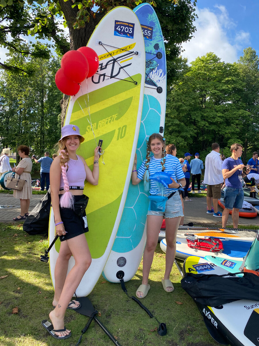 Перед стартом 