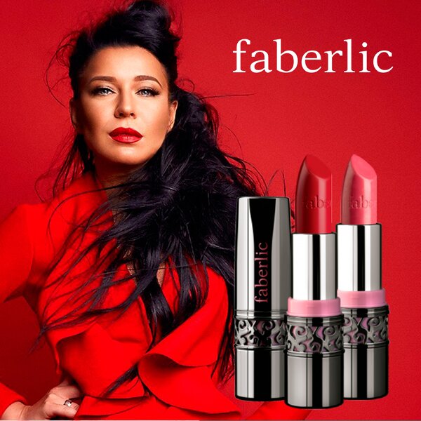 Пример макияжа с Faberlic