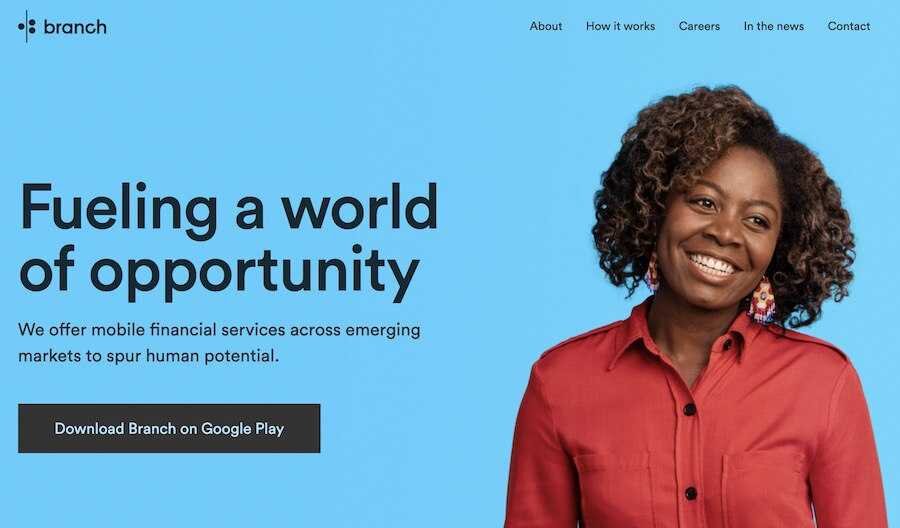 Внешний вид главной страницы сайта