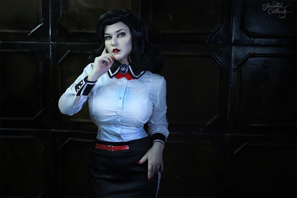 Косплей на Элизабет из Bioshock очаровательноё OKANI