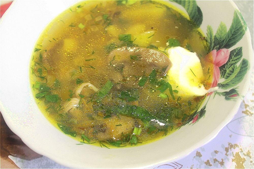 Суп из замороженных грибов, пошаговый рецепт на ккал, фото, ингредиенты - Едим Дома