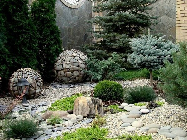 Ландшафтный дизайн: камни в саду