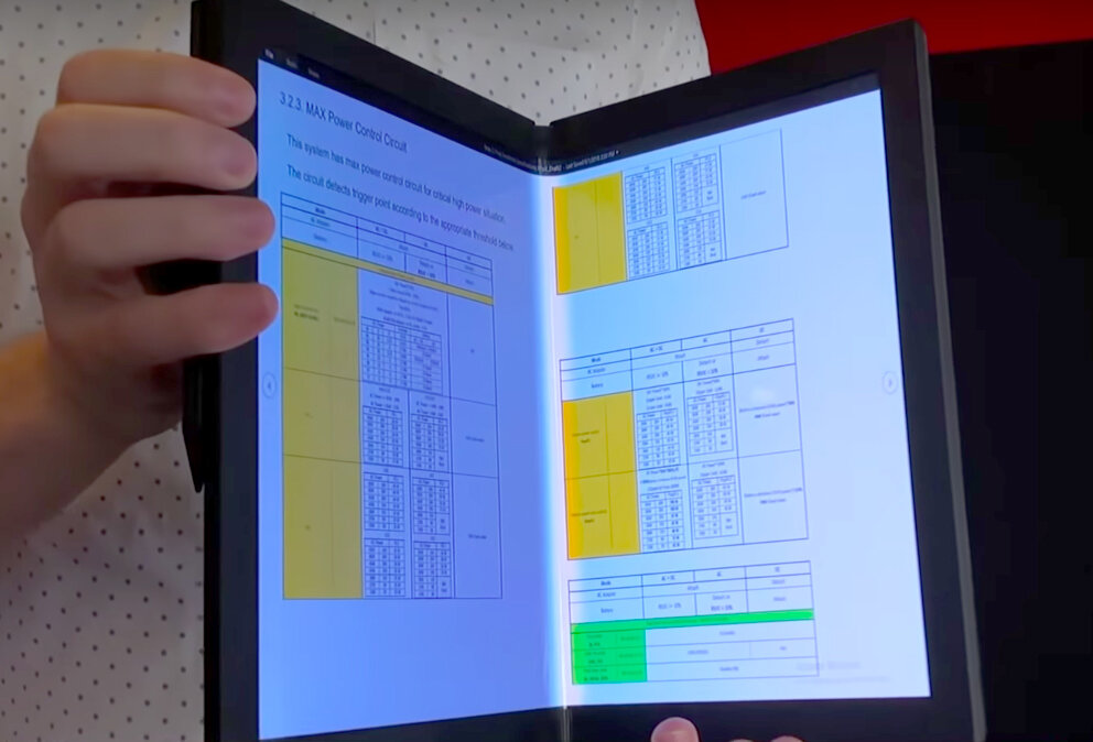 Презентация прототипа Lenovo ThinkPad X1