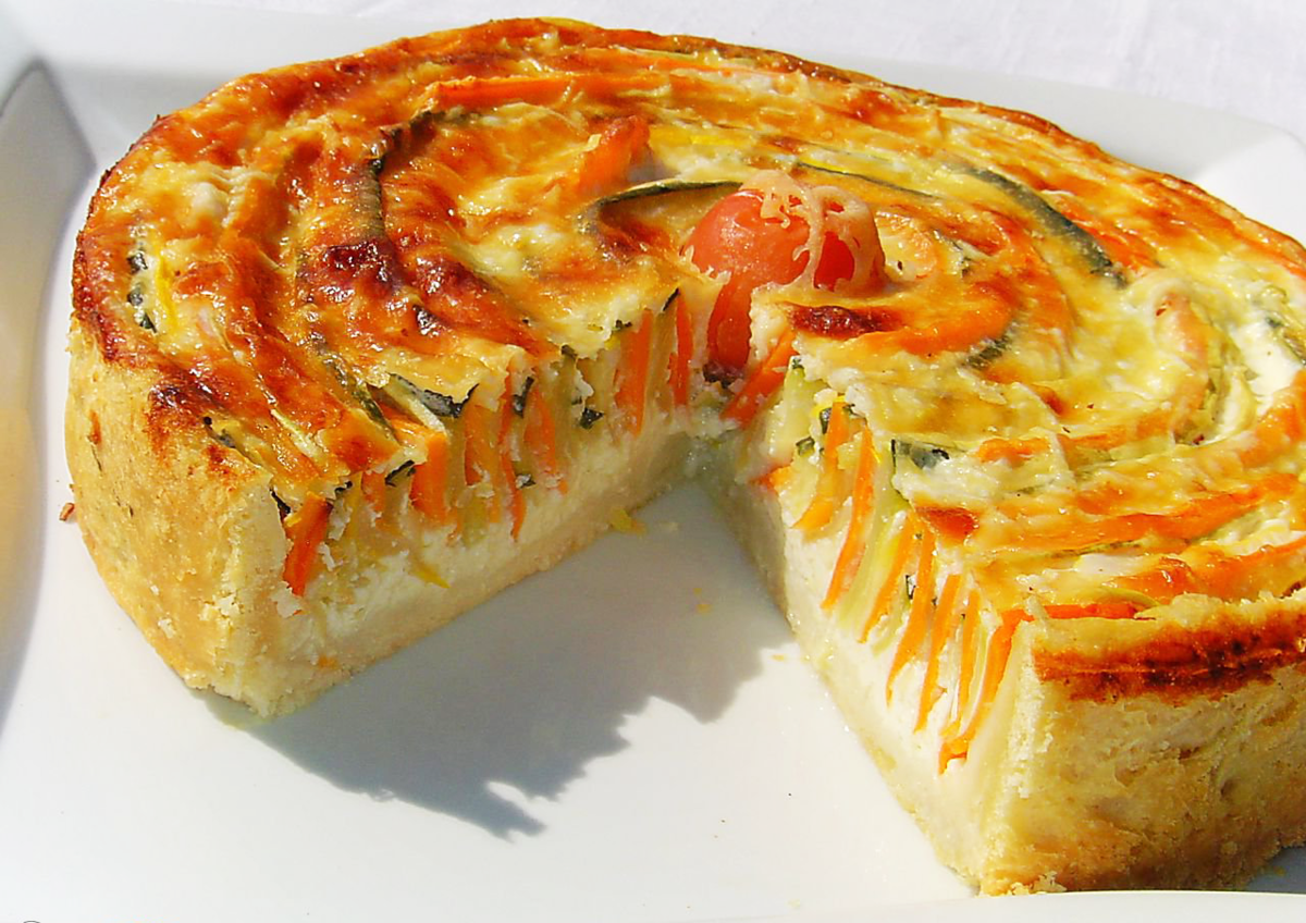 Итальянский овощной пирог