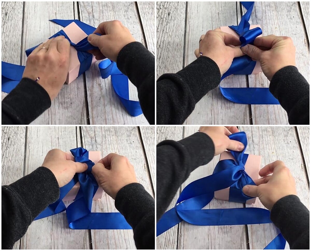 Как правильно делать красивый бантик из бумаги на подарок своими руками