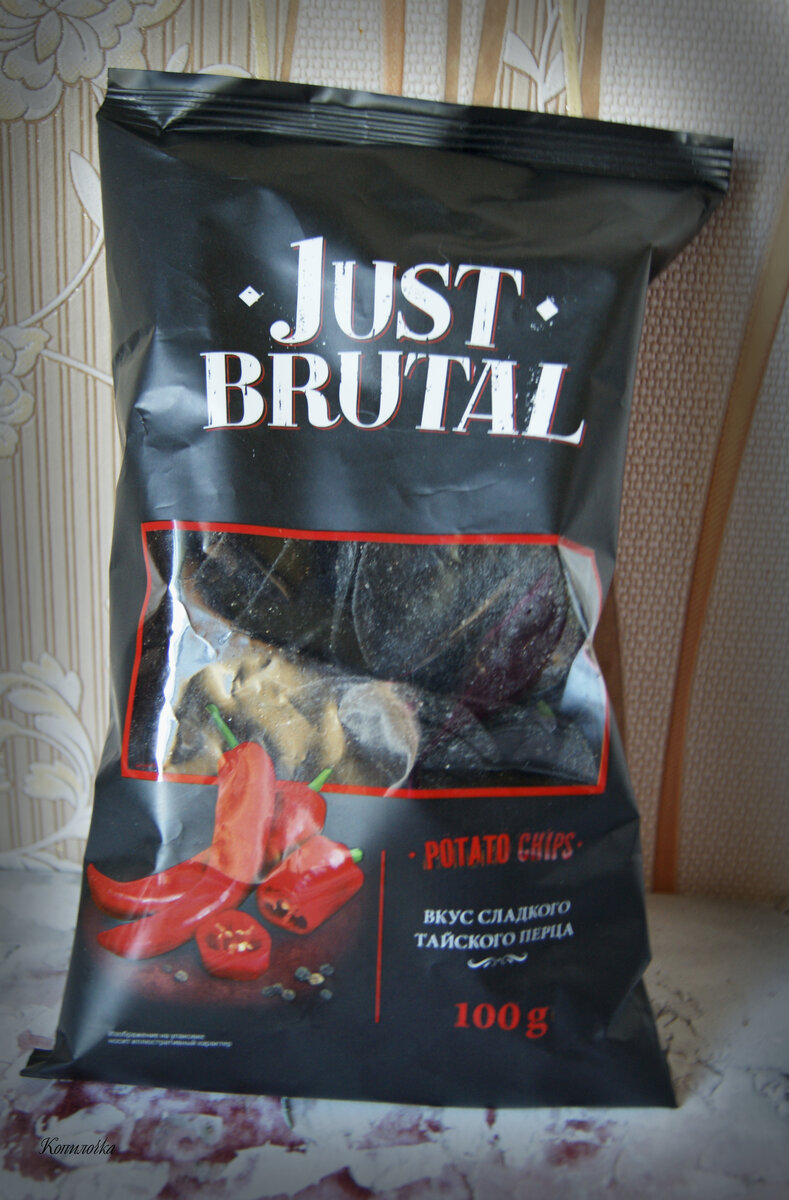 Черные чипсы Just Brutal из Fix Price! Что это за новинка? Обзор ...
