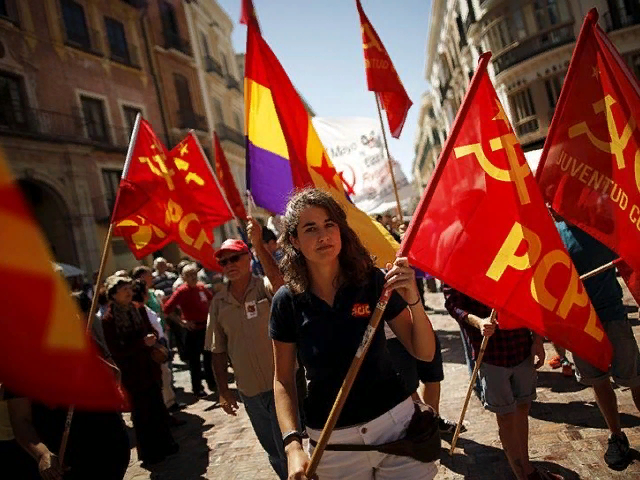 демонстрация в честь этого праздника в Испании