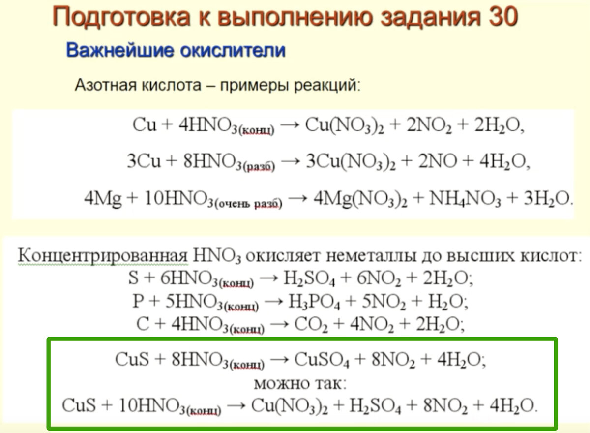 Сульфид алюминия и азотная кислота