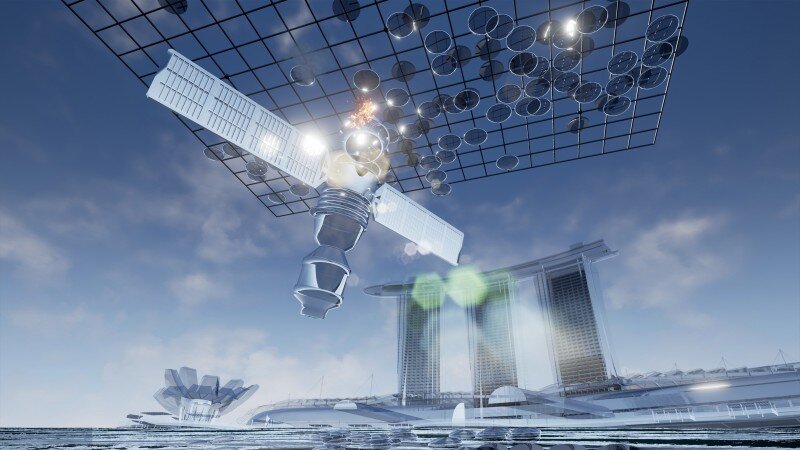 Лоуренс Лек. Геомансер. 2017. Видео HD со звуком. 48 мин. 15 сек. © Lawrence Lek. Предоставлено художником и Sadie Coles HQ, Лондон. Создано по заказу Jerwood / Film & Video Umbrella Award.