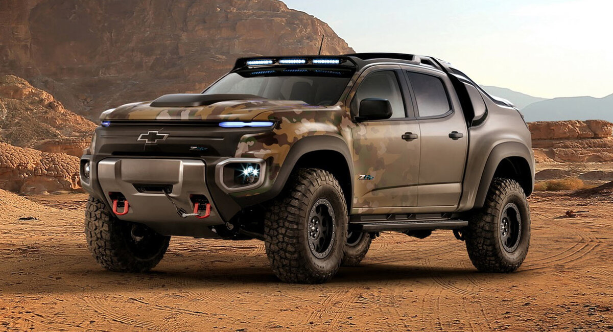 Chevrolet Colorado zh2 салон