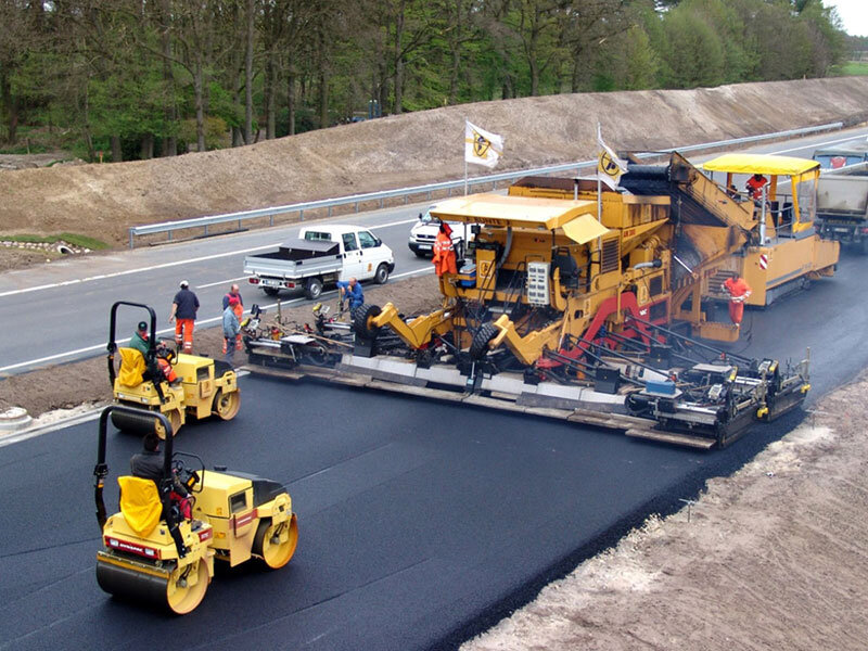 Строительство дороги
