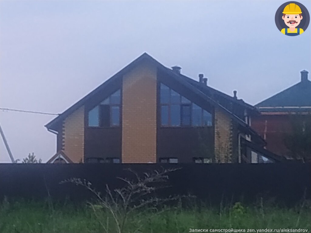 Малый свес и мокрый фасад.