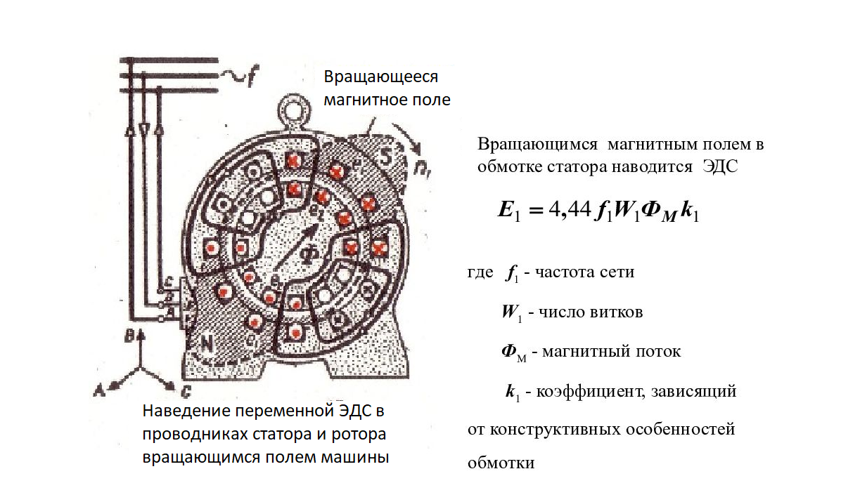 Эдс обмотки ротора