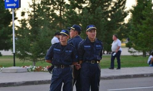 Полиция Казахстана. Фото с сайта Almaty.today
