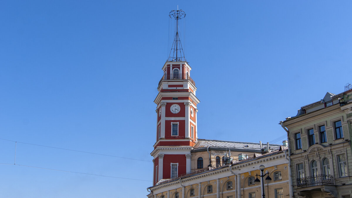 Площадка на думской башне. Башня городской Думы Санкт-Петербург. Думская башня Питер.