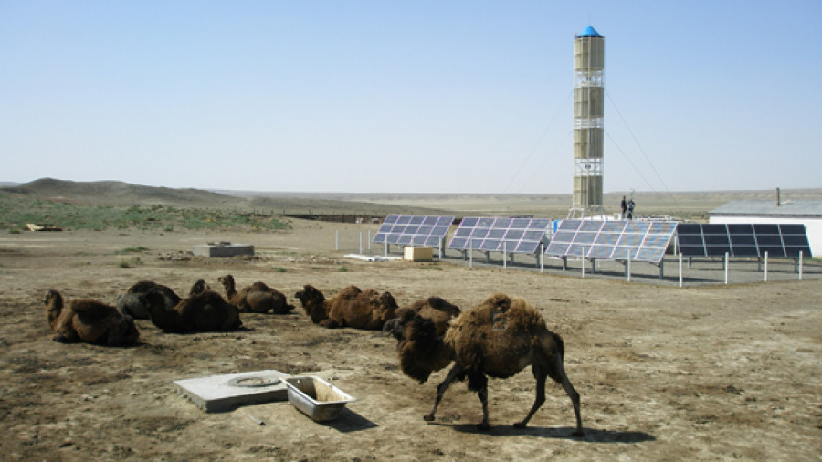 Установка Болотова в отдалённом ауле Казахстана, Фото: iz.ru 