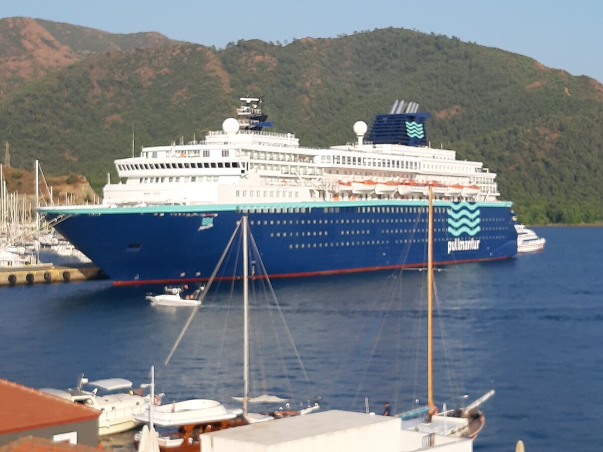 Вид с городской крепости Мармариса