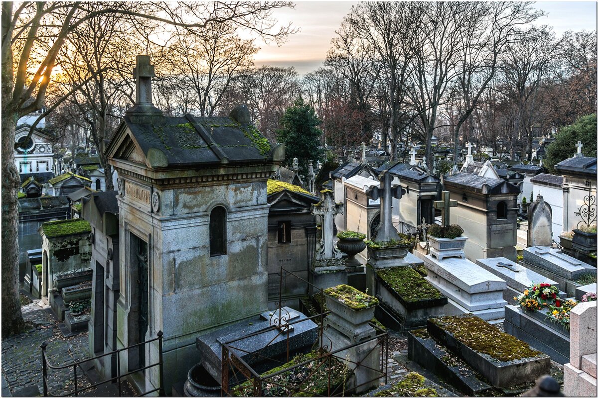 Кладбище пер-Лашез (Père Lachaise), Франция, Париж