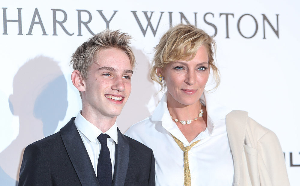 Ума с сыном Левоном. Фото: rus.jauns.lv