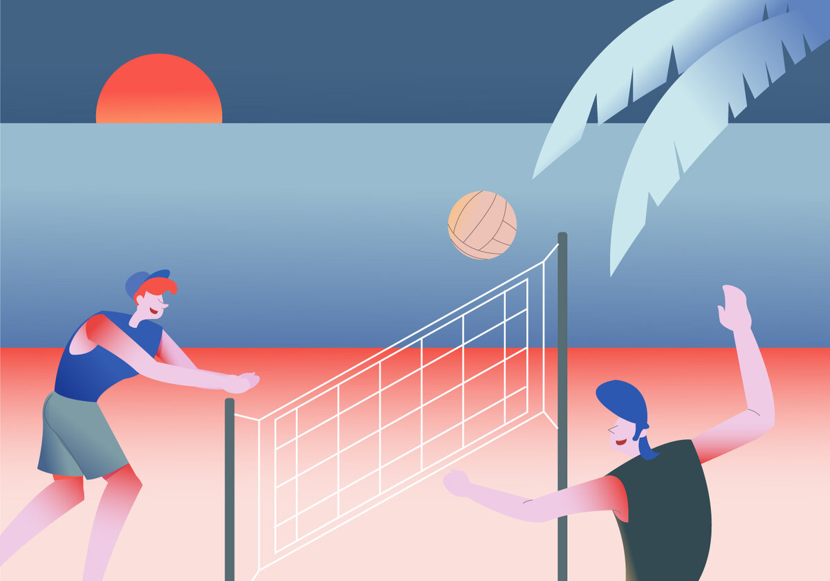 https://static.vecteezy.com/system/resources/previews/000/266/231/original/people-playing-volleyball-at-beach-vector-flat-illustration.jpg