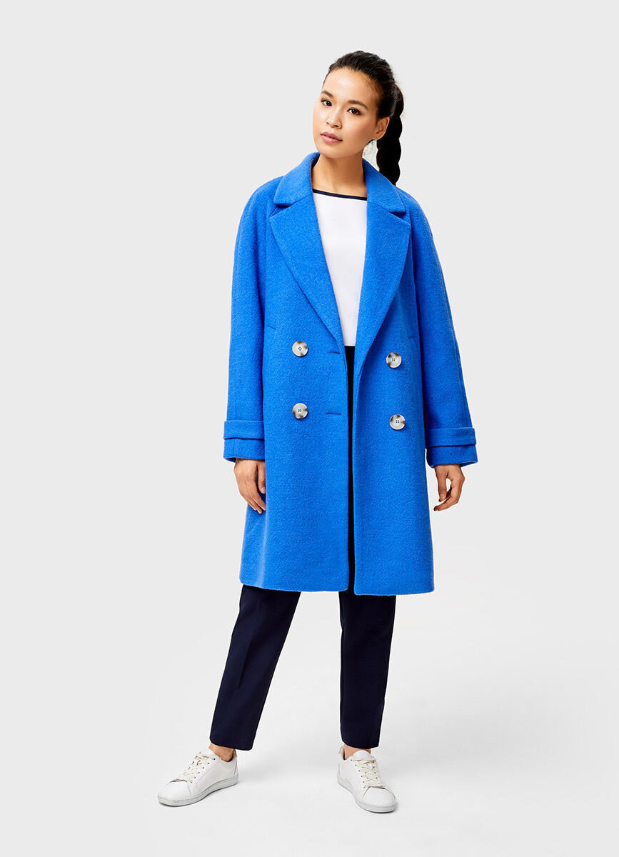 Синее пальто купить. Остин синее пальто. Пальто OSTIN. OSTIN пальто женское. Остин пальто lj624h.