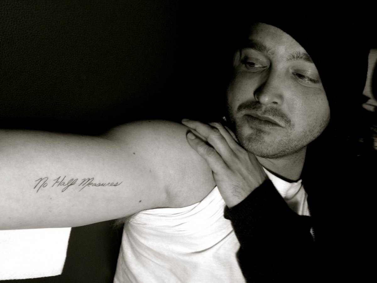 Aaron paul tattoos