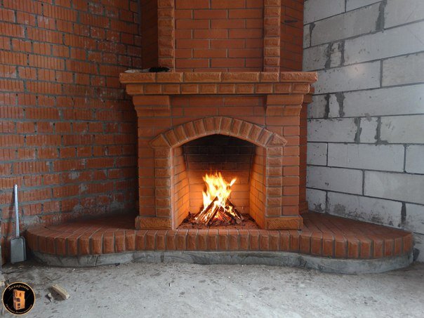 Пример личного камина внутренняя капсула